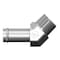 World Wide Fittings Hose Barb to Male Pipe 45 Deg. Elbow Hose Connector 4503X04X02 - alternate 1